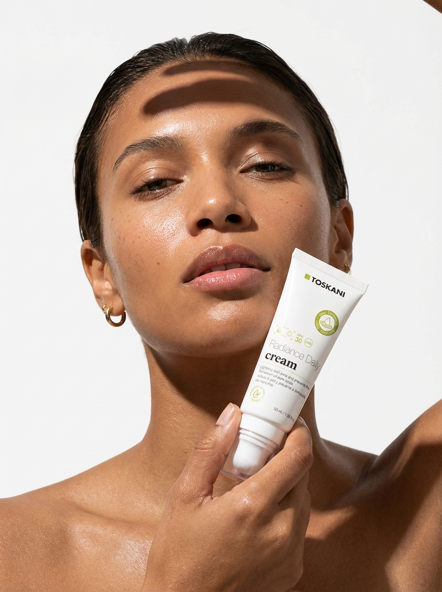 Creme com proteção solar